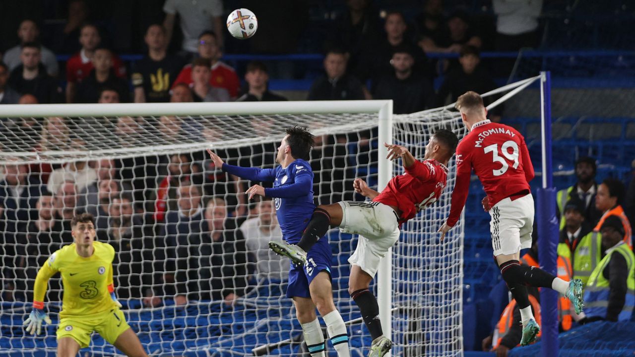 Con gol al último minuto: ManU empató 1-1 ante Chelsea en su visita a Stamford Bridge