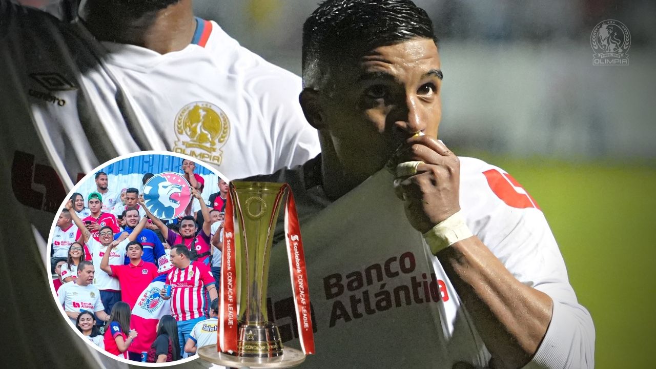 Michael Chirinos recibe petición de la afición del Olimpia previo a la final en Alajuela