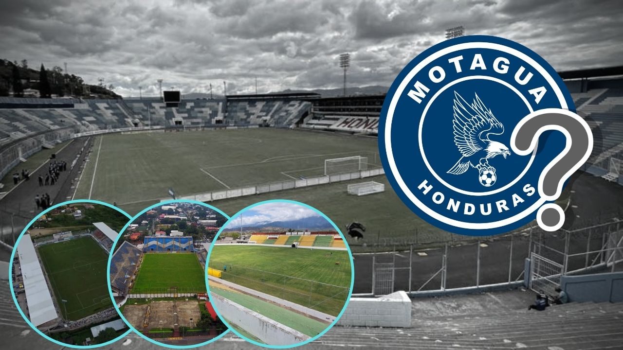 Los estadios que maneja Motagua para jugar de local ante el cierre del Nacional Chelato Uclés