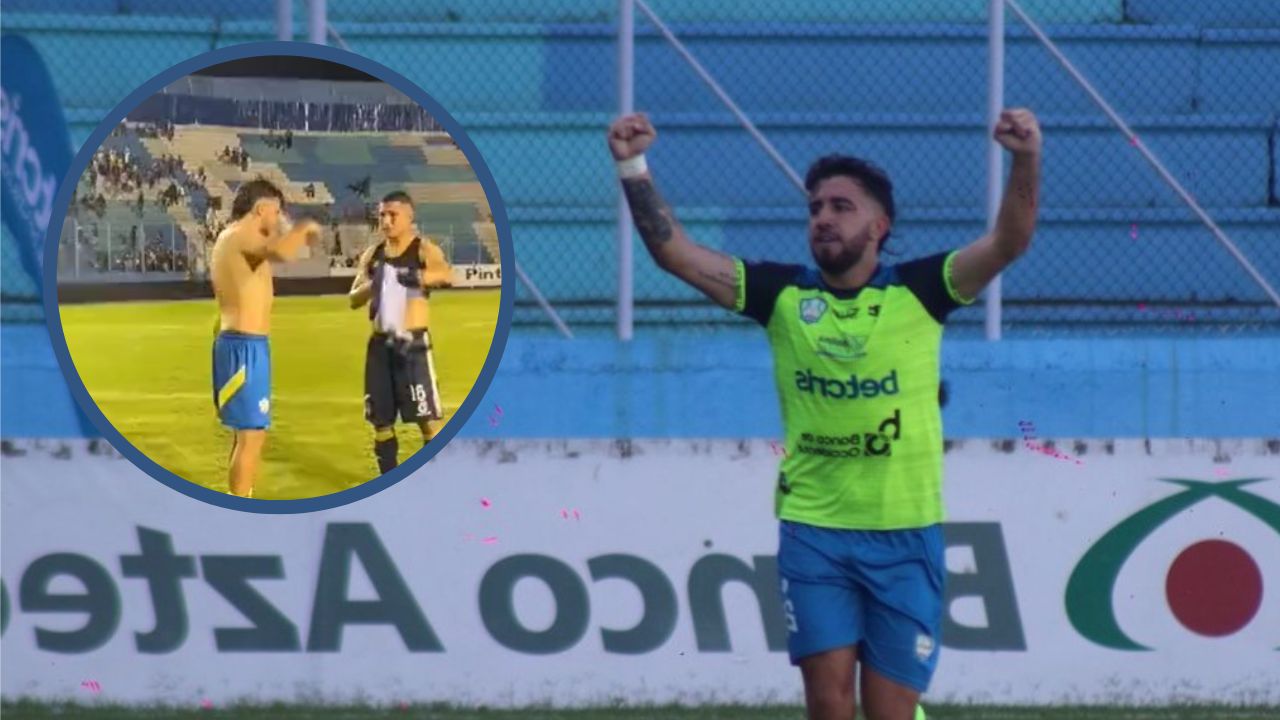 El 'guiño' de Agustín Auzmendi con Motagua tras anotarle doblete en Tegucigalpa