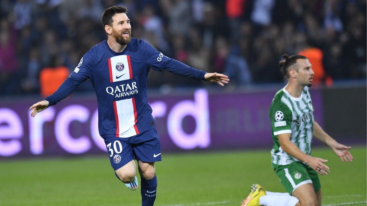 PSG con un Messi en modo Mundial golean y confirman su clasificación en Champions