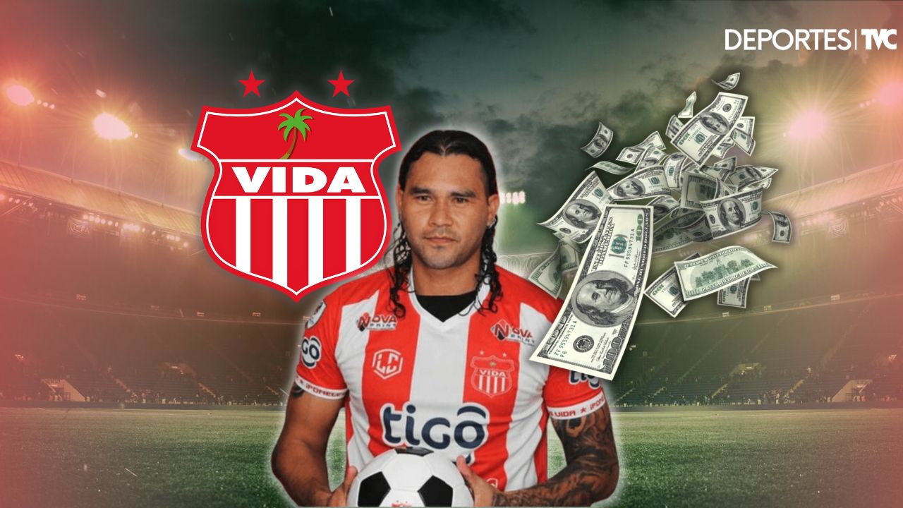 Revelan el salario que percibe Gullit Peña con el Vida de La Ceiba
