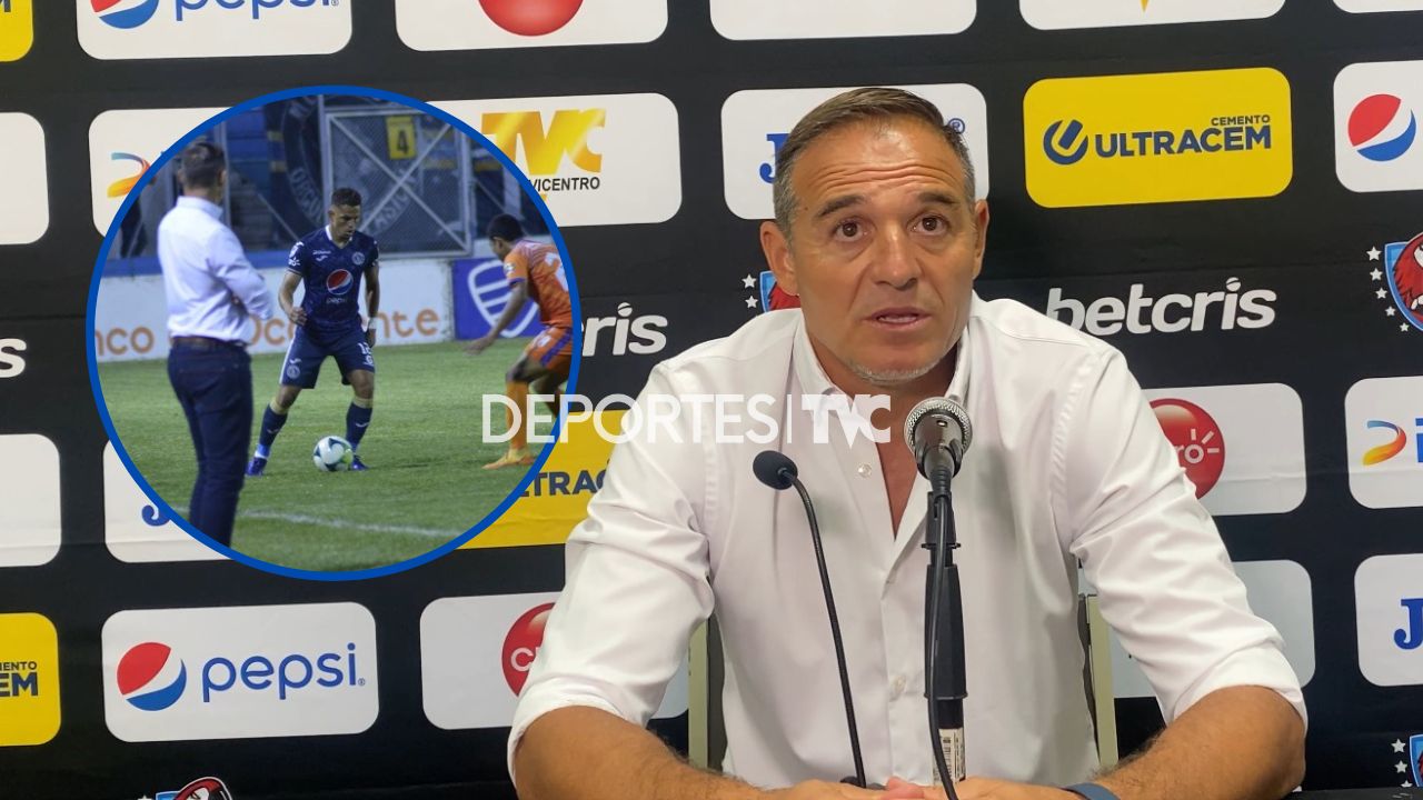 Tota Medina contesta a la afición de Motagua que lo reprochó tras empatar con Lobos UPN
