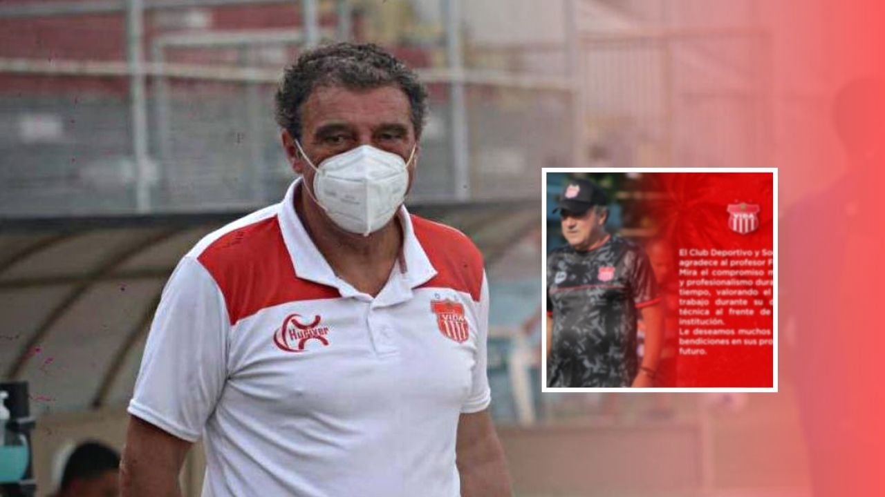 ¡Oficial! Vida anuncia la salida del entrenador luso Fernando Mira y confirma su sustituto