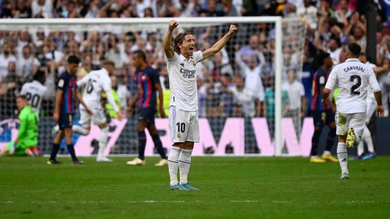 Luka Modric presume el partidazo que hizo con el Real Madrid a sus 37 años