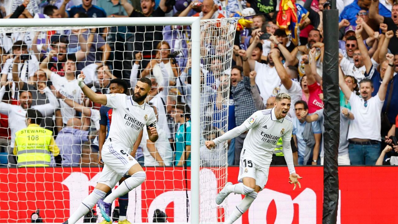 Real Madrid recupera su liderato tras golear al Barcelona en el primer Clásico de la temporada
