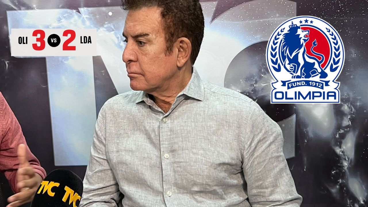 Salvador Nasralla explica lo que debería hacer el Olimpia si quiere ser campeón de Liga Concacaf