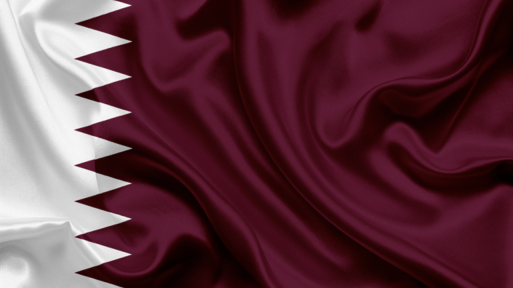 bandera de qatar