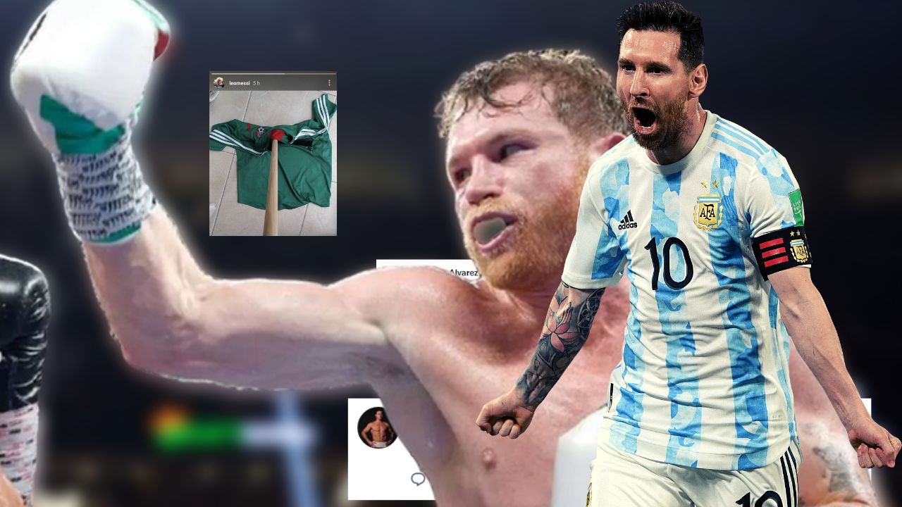 Canelo Álvarez revive la polémica y le envía otro fuerte mensaje a Messi
