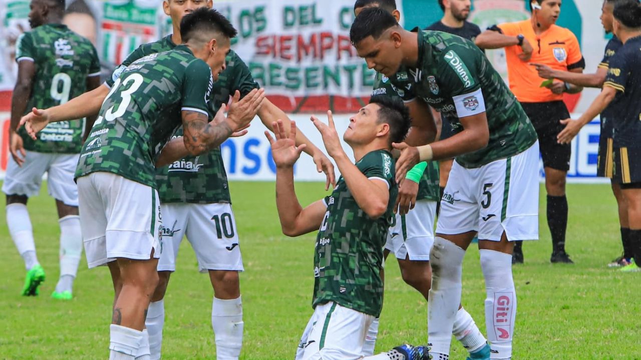 Así fue el primer gol del Chelito Martínez en Liga Nacional con el Marathón