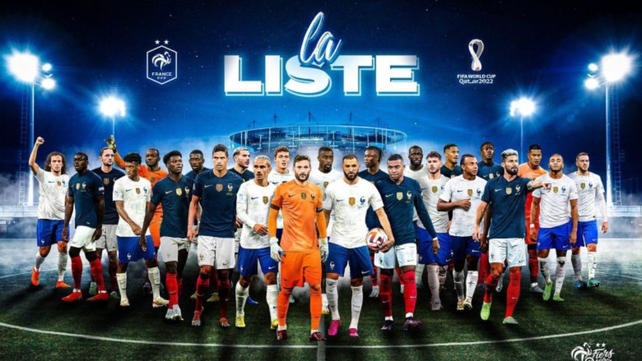 Convocatoria de Francia para el Mundial de Qatar 2022, lista de jugadores que llegarán a la Copa del Mundo