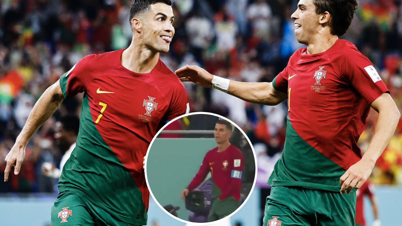 Cristiano Ronaldo causó polémica por vídeo donde se sacó objeto de sus partes íntimas