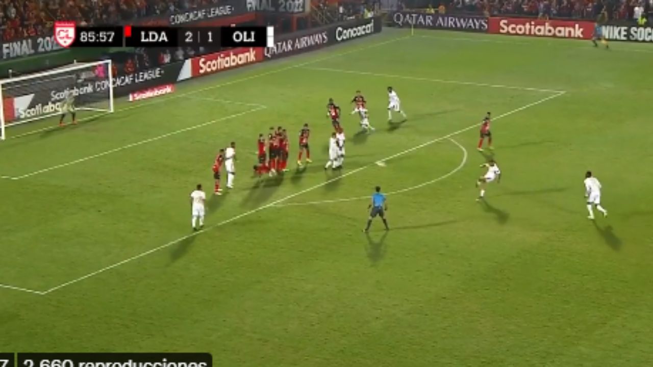 Así fue el gol que le dio al Olimpia su segunda Liga Concacaf