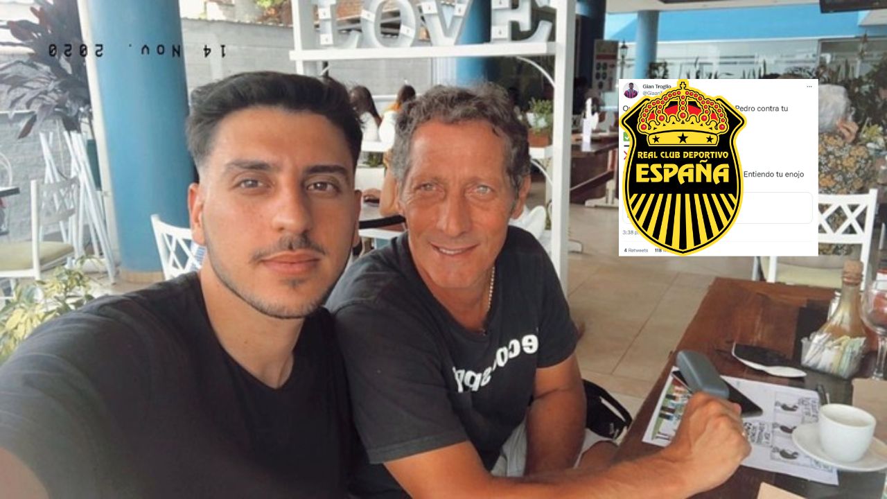 Hijo de Pedro Troglio se enfrenta con aficionado del Real España por espantoso dato