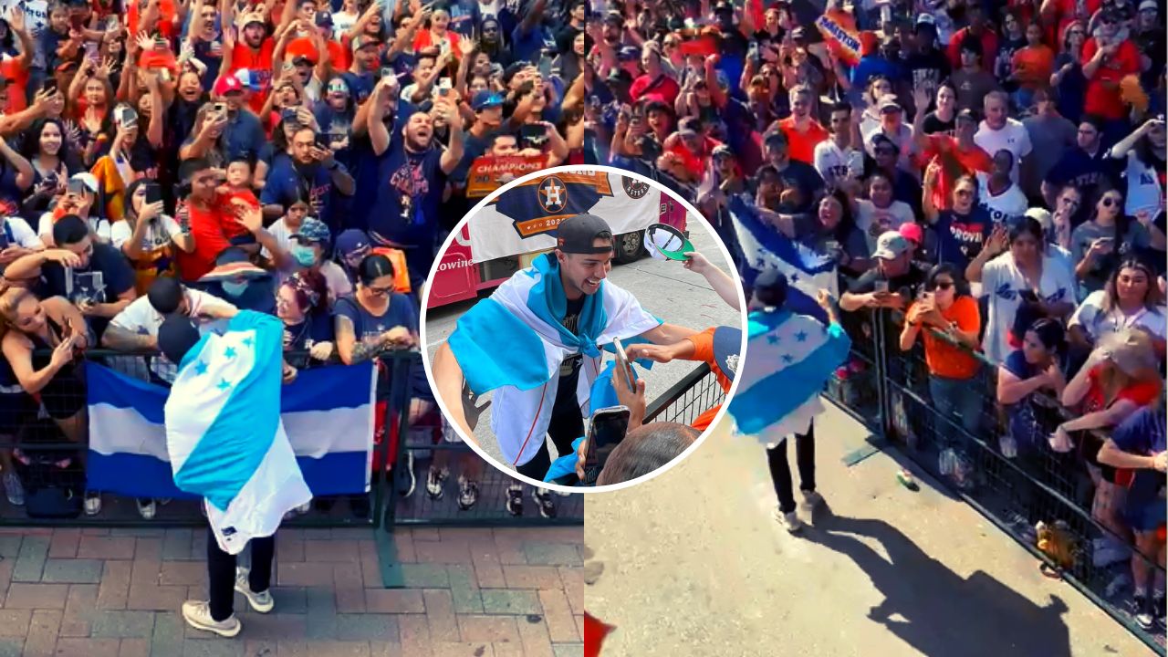 El inesperado gesto de Mauricio Dubón con la esposa de Boniek García en Houston