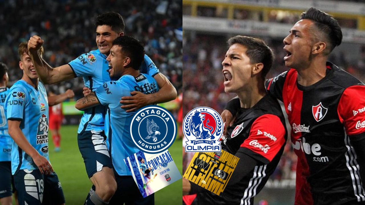 La reacción de los equipos mexicanos al conocer que Olimpia y Motagua serán sus rivales