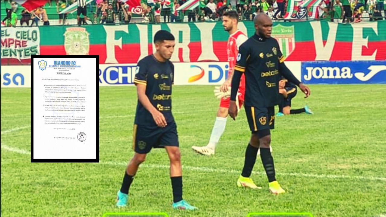 Olancho FC reacciona con fuerte mensaje a la Comisión Nacional de Disciplina