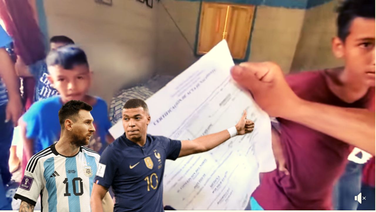 Padre hondureño decidió nombrar a su hijo Messi Mbappé en Santa Bárbara
