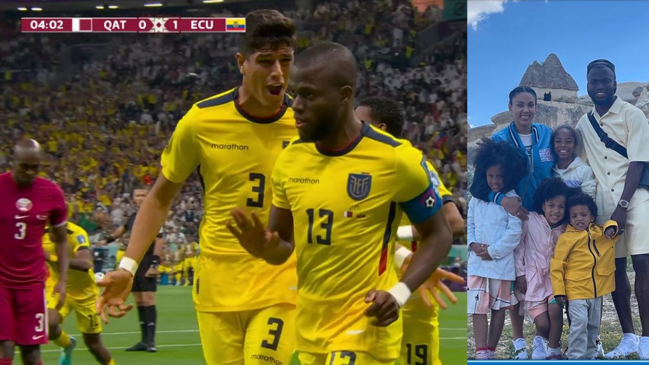 La conmovedora historia de Enner Valencia, héroe de Ecuador en la inauguración del Mundial 2022