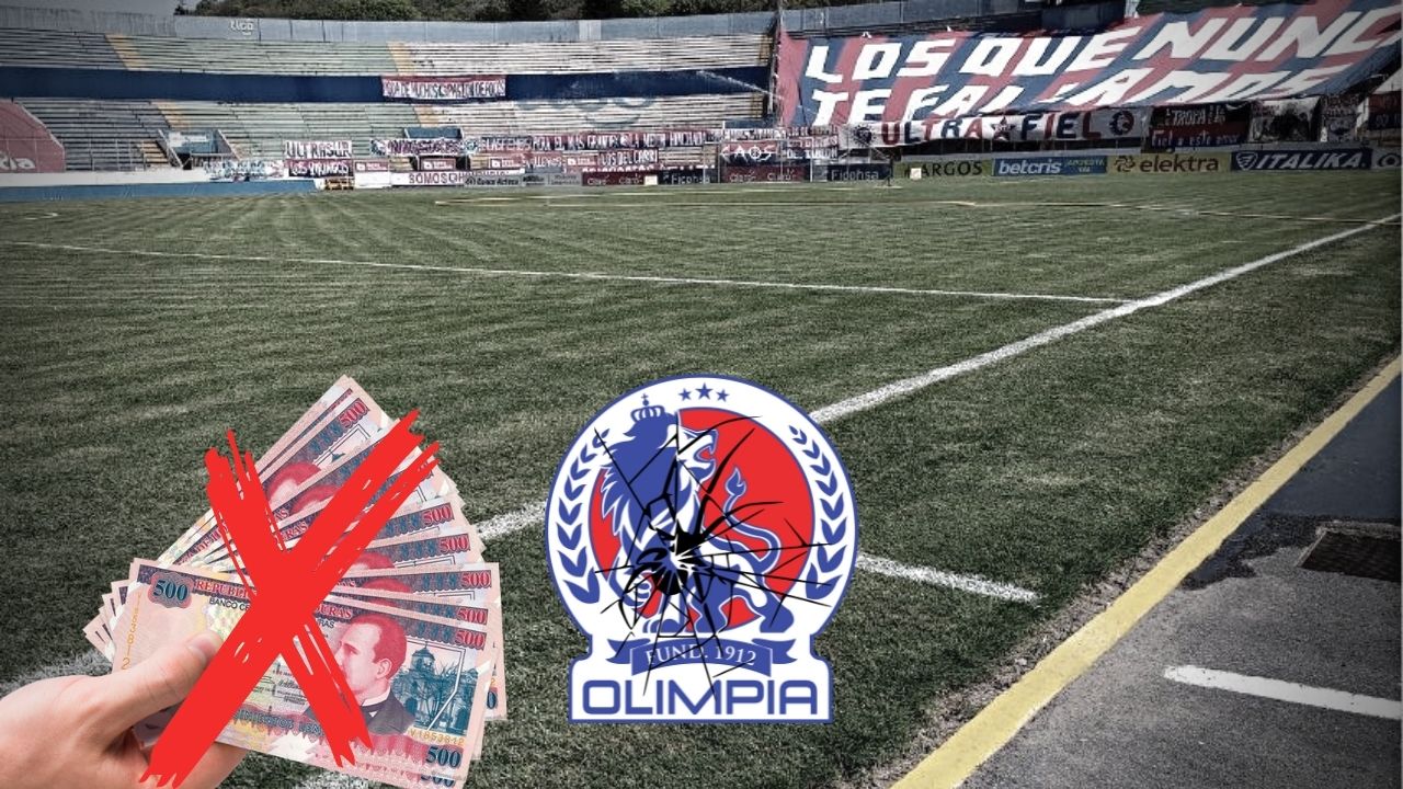Olimpia comparte la millonaria pérdida económica por su sanción