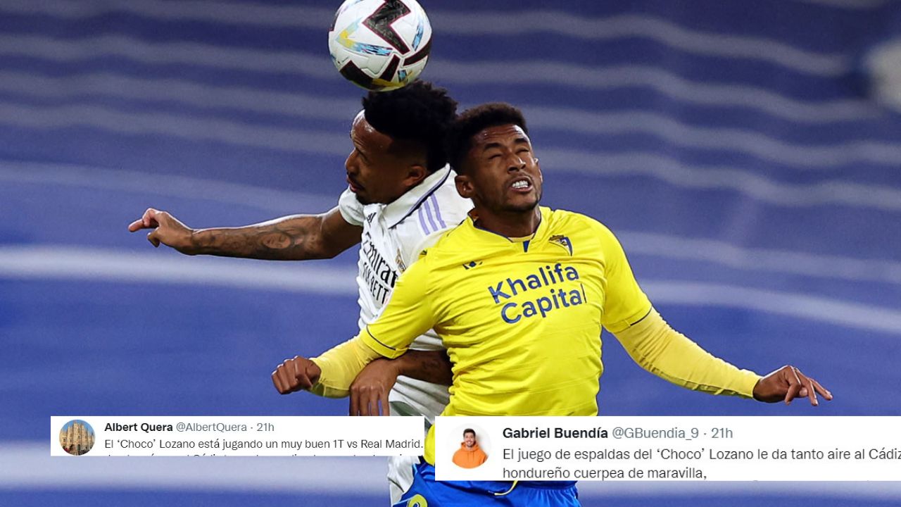 Periodistas españoles exaltan a Choco Lozano por cómo fue la pesadilla de los defensas del Real Madrid
