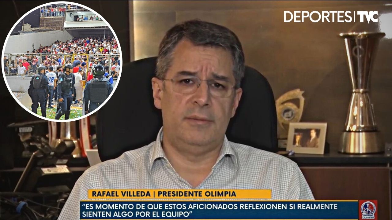 Presidente de Olimpia se pronuncia sobre la sanción impuesta por los disturbios en el clásico