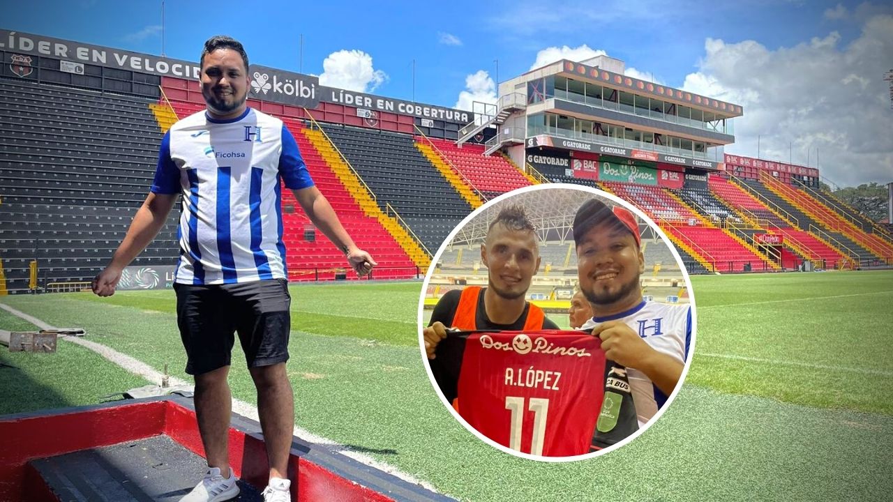 Aficionado hondureño apoyará a Alajuelense contra Olimpia luego de que su equipo lo decepcionara