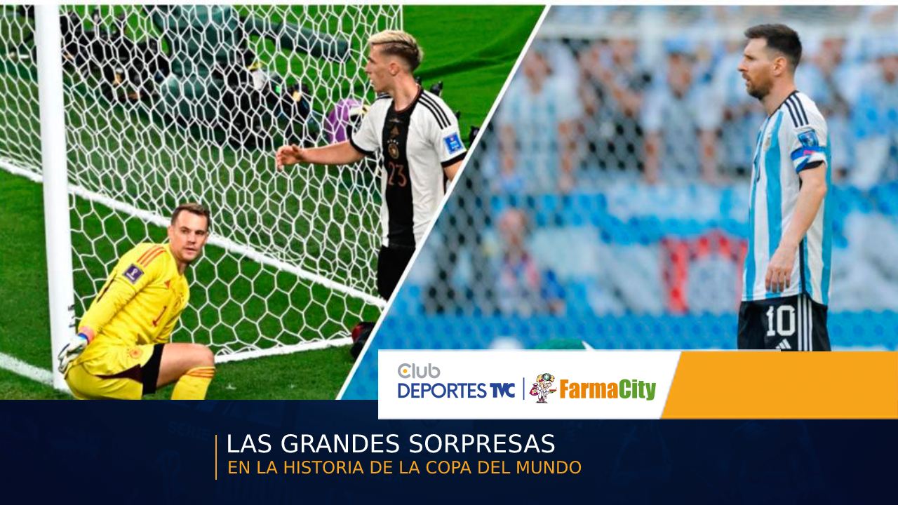 las-cinco-grandes-sorpresas-en-la-historia-de-la-copa-del-mundo-argentina-nueva-victima-en-qatar-2022