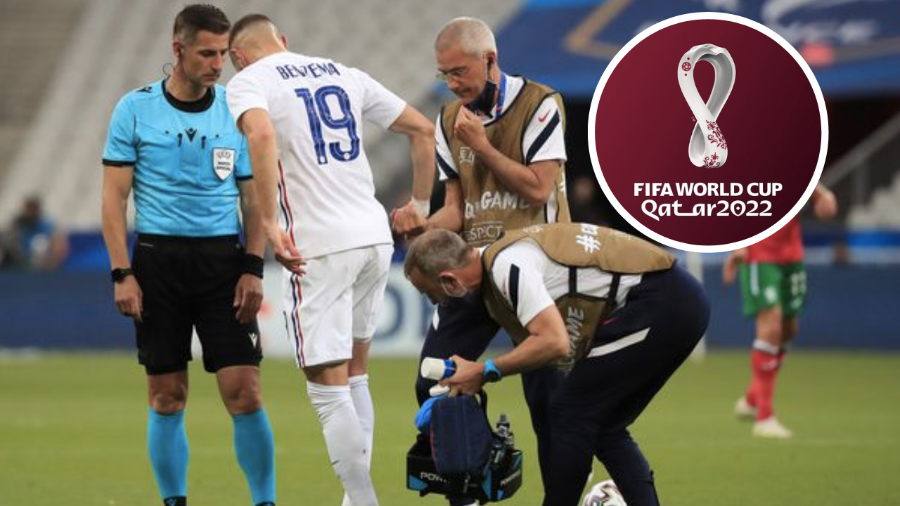 Benzema lesionado, posible baja de la selección de Francia a pocos días del Mundial de Qatar 2022