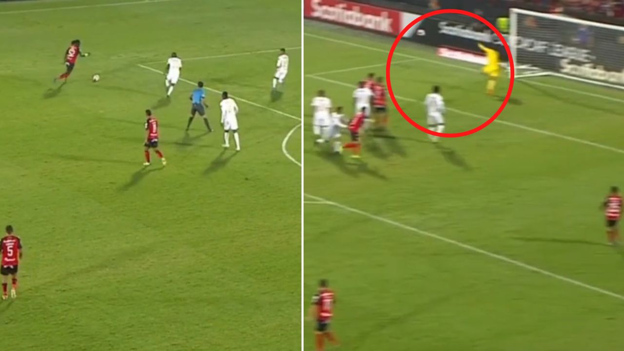 La increíble tapada de Edrick Menjívar en la final de la Liga Concacaf ante Alajuelense