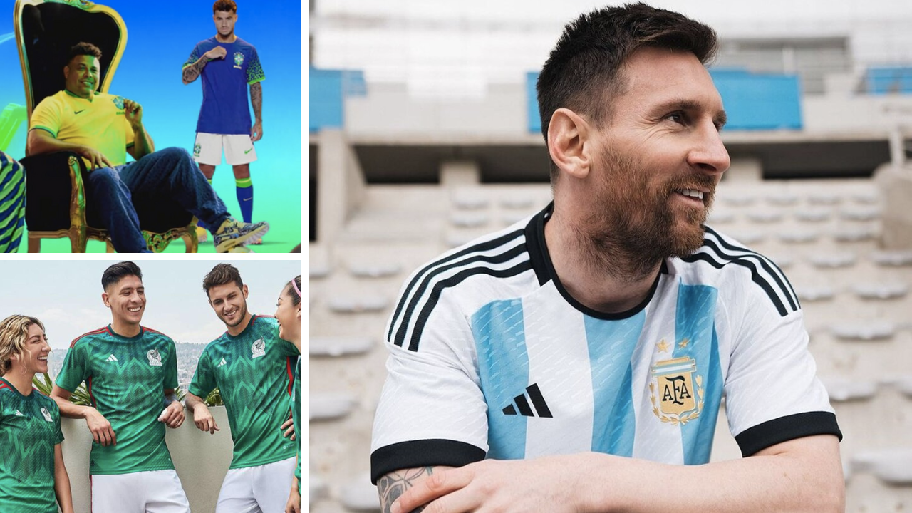 Camisetas Qatar 2022, estas son las equipaciones oficiales que usarán las selecciones de América para el Mundial 2022