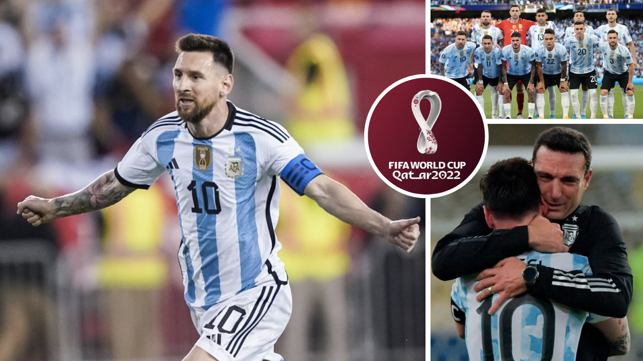Messi encabeza convocatoria de Argentina para el Mundial de Qatar 2022
