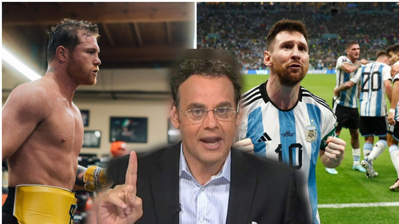 David Faitelson arremete contra el 'Canelo' Álvarez por amenaza a Lionel Messi tras polémico vídeo