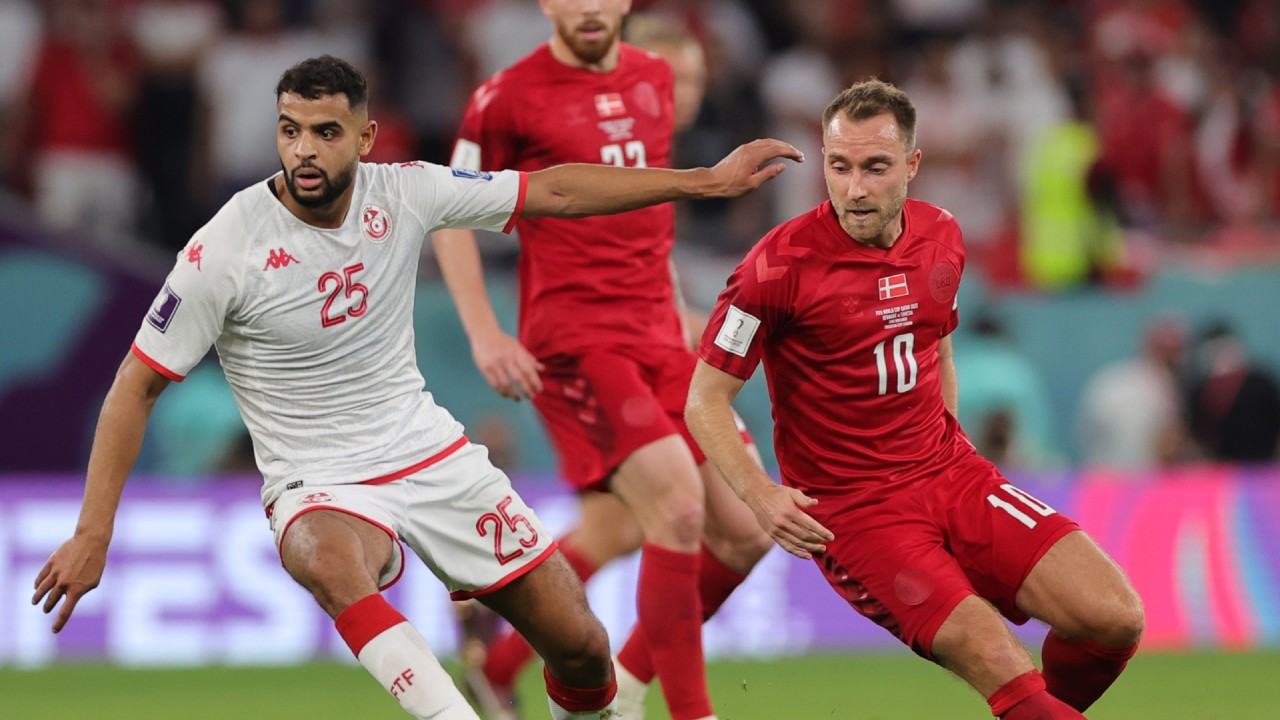 Dinamarca y Túnez protagonizan el primer empate sin goles en el Mundial Qatar 2022