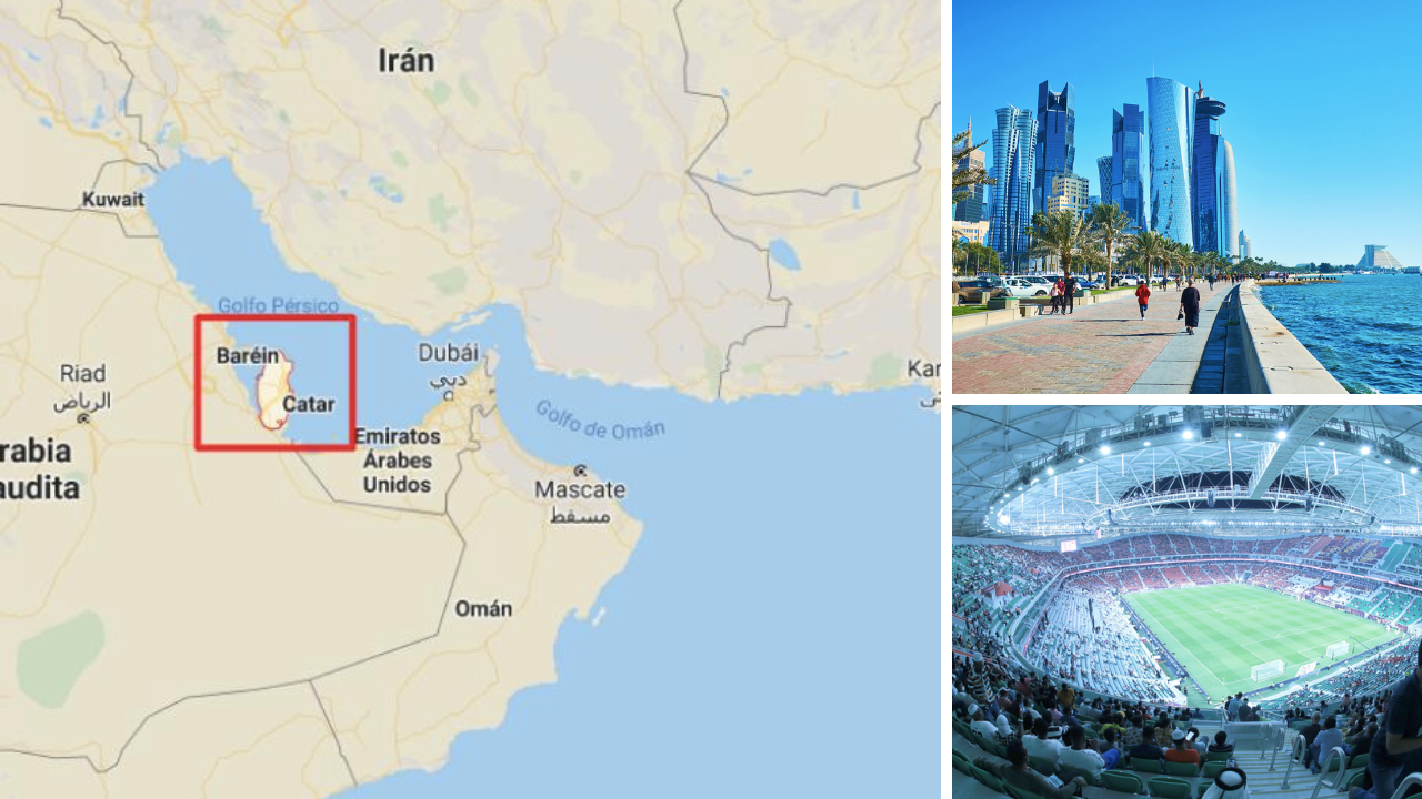 ¿En que continente esta Qatar?, este es el país del Medio Oriente que será sede del Mundial de la FIFA 2022