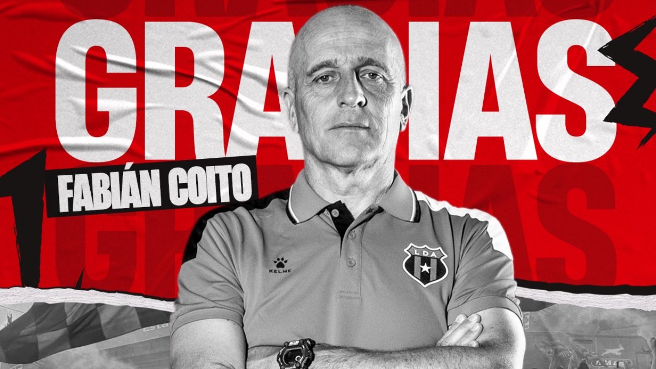 Oficial: Alajuelense despidió a Fabián Coito tras debacle ante Olimpia en Liga Concacaf