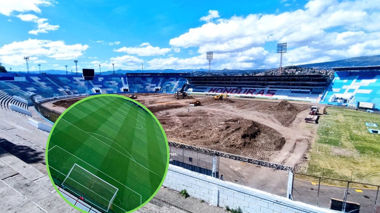 Se conoce cuándo se estrenaría la costosa grama del estadio Nacional Chelato Uclés