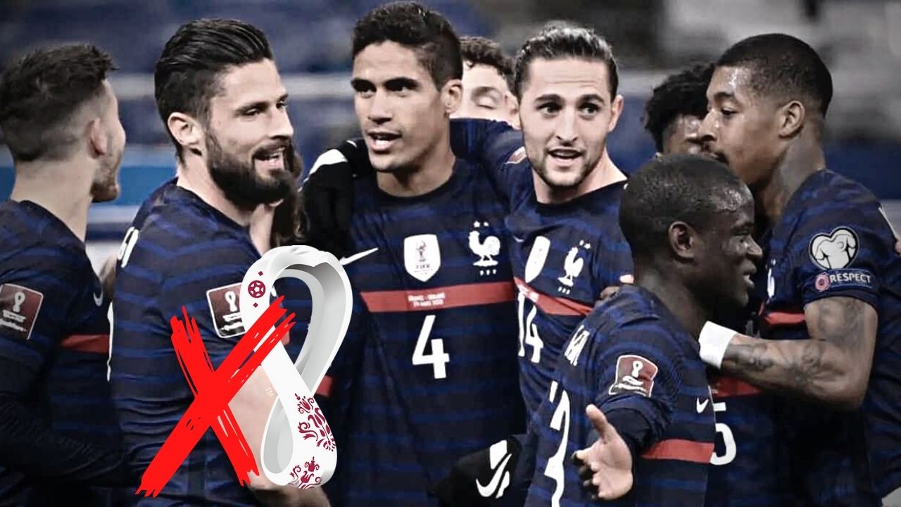 Francia sufre baja de peso para el Mundial de Catar 2022 y su relevo es anunciado