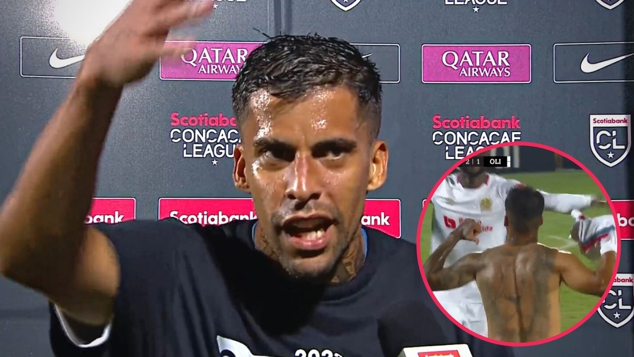 Gabriel Araujo y su eufórico mensaje al olimpismo tras regalarles la Liga Concacaf
