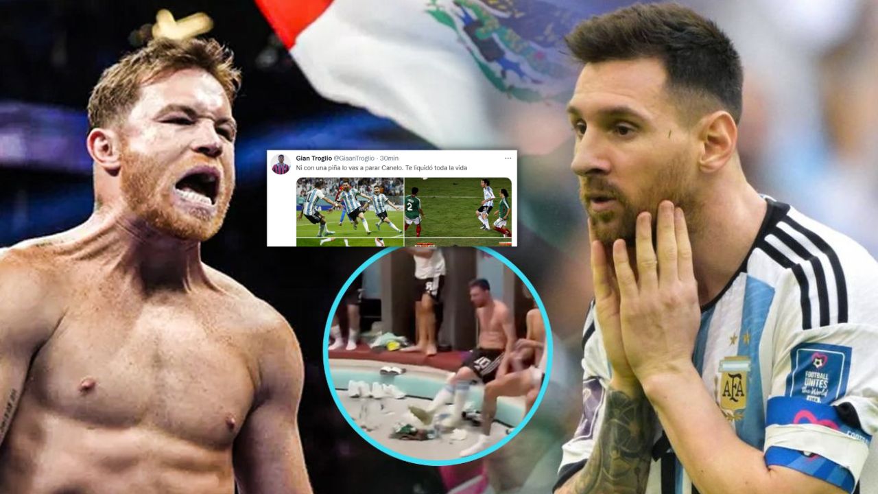 Hijo de Pedro Troglio deja dardazo a Canelo Álvarez por insultos a Messi