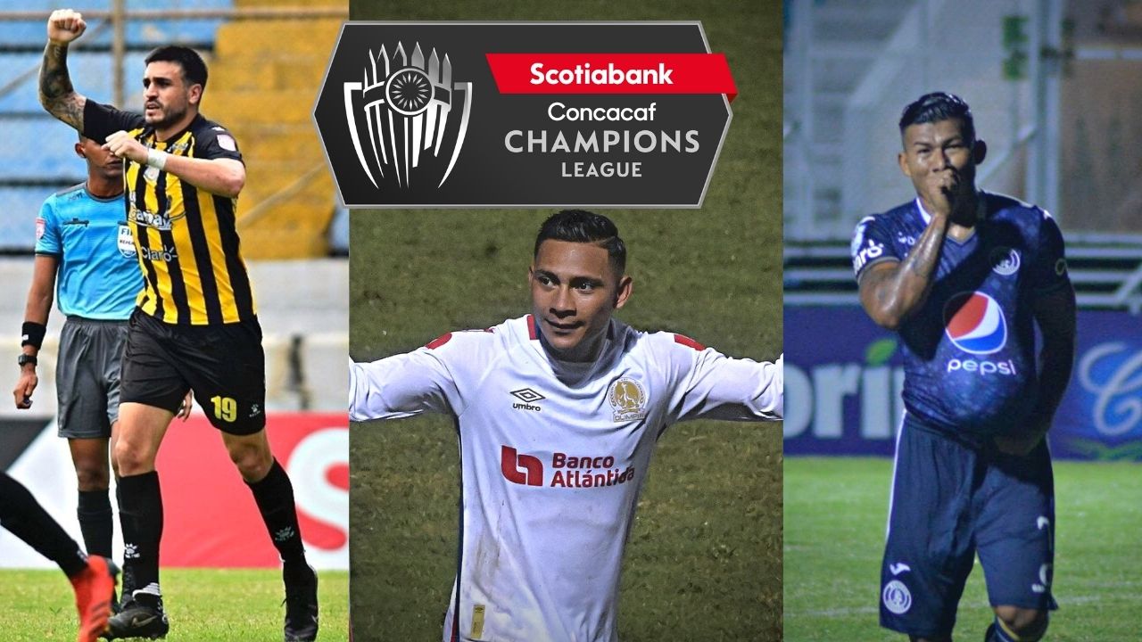 Olimpia, Motagua y Real España conocen hora y fecha oficial para sus duelos de Concacaf Liga Campeones
