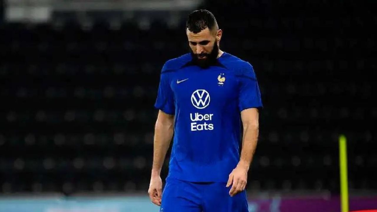 Karim Benzema y un sentido mensaje tras bajarse del Mundial de Qatar 2022