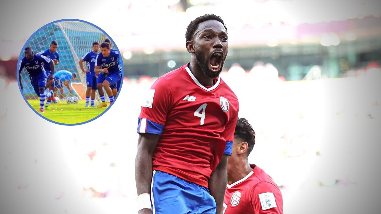 Legionario hondureño sorprende al festejar triunfo de Costa Rica sobre Japón en Qatar 2022