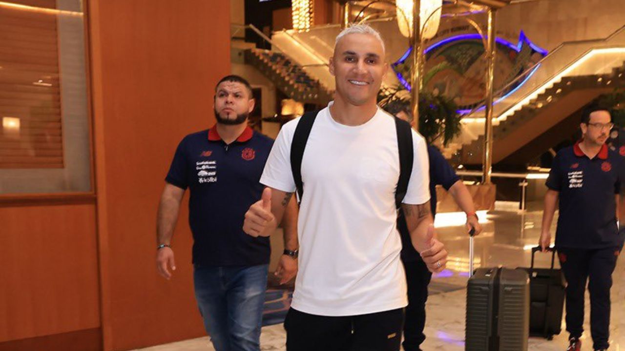 Keylor Navas se incorporó a la concentración de Costa Rica previo al Mundial de Qatar