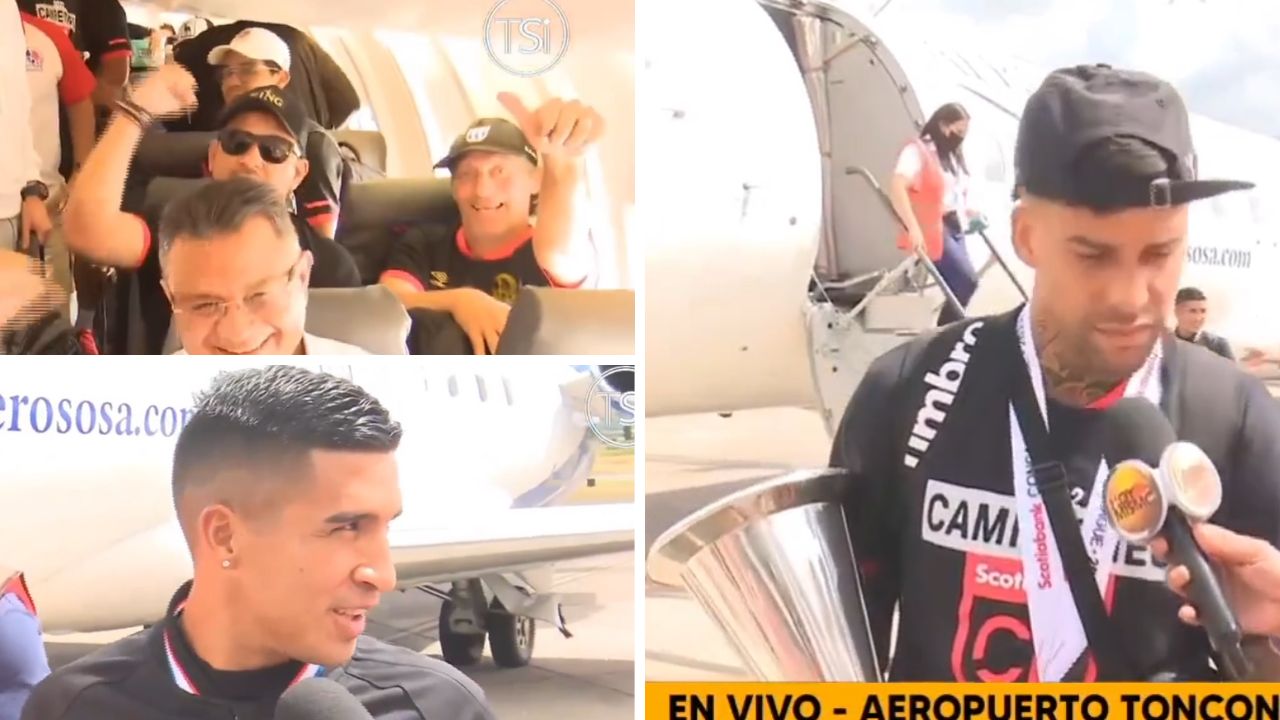 Así fue el enorme recibimiento al Olimpia tras coronarse de la Liga Concacaf 2022