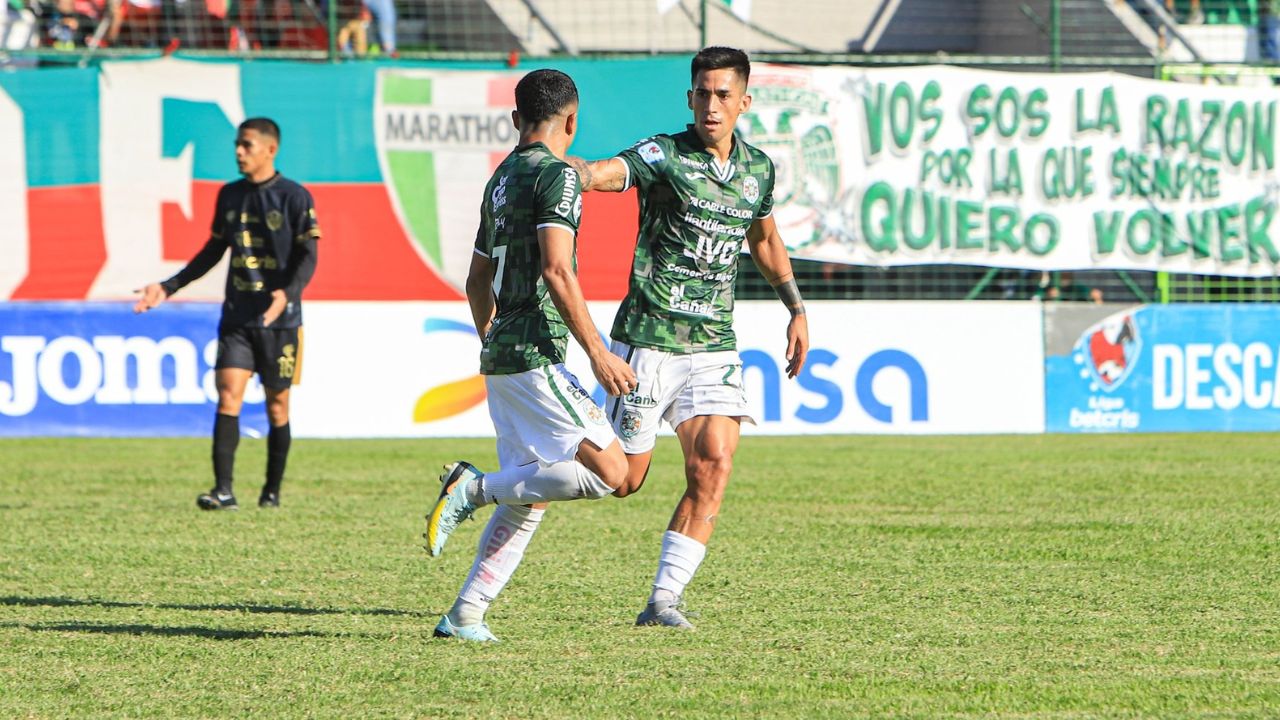 Marathón se mete a Liguilla tras golear a un Olancho FC que se conforma con repechaje