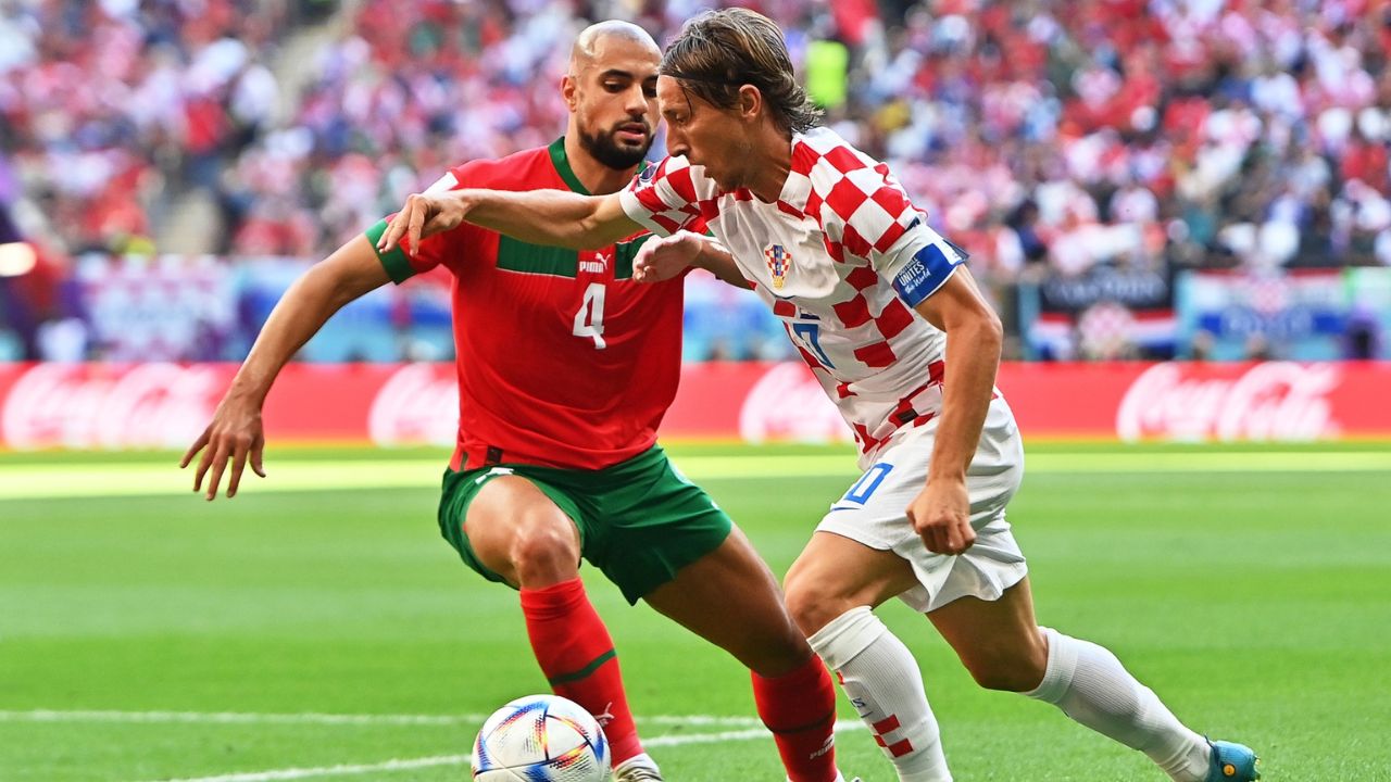 Croacia no pasó del empate ante Marruecos en el Grupo F de Qatar 2022