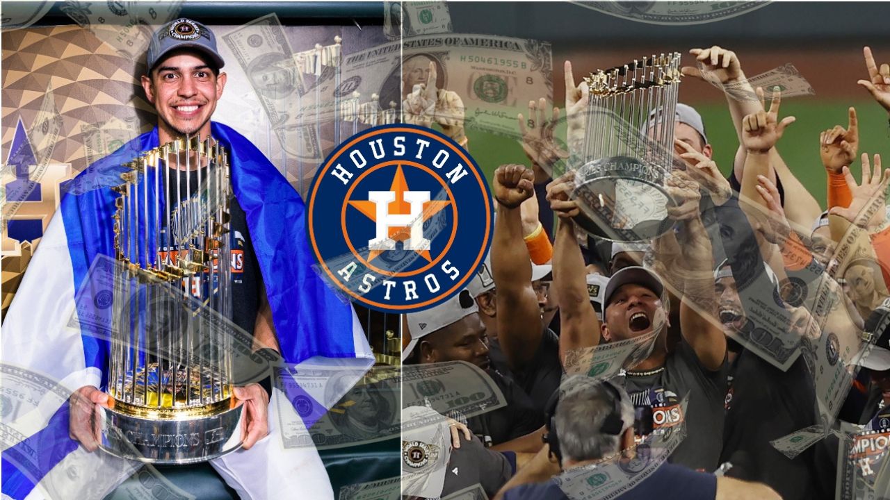 El millonario premio que ganaron Mauricio Dubón y los Astros Houston tras coronarse campeones de la Serie Mundial