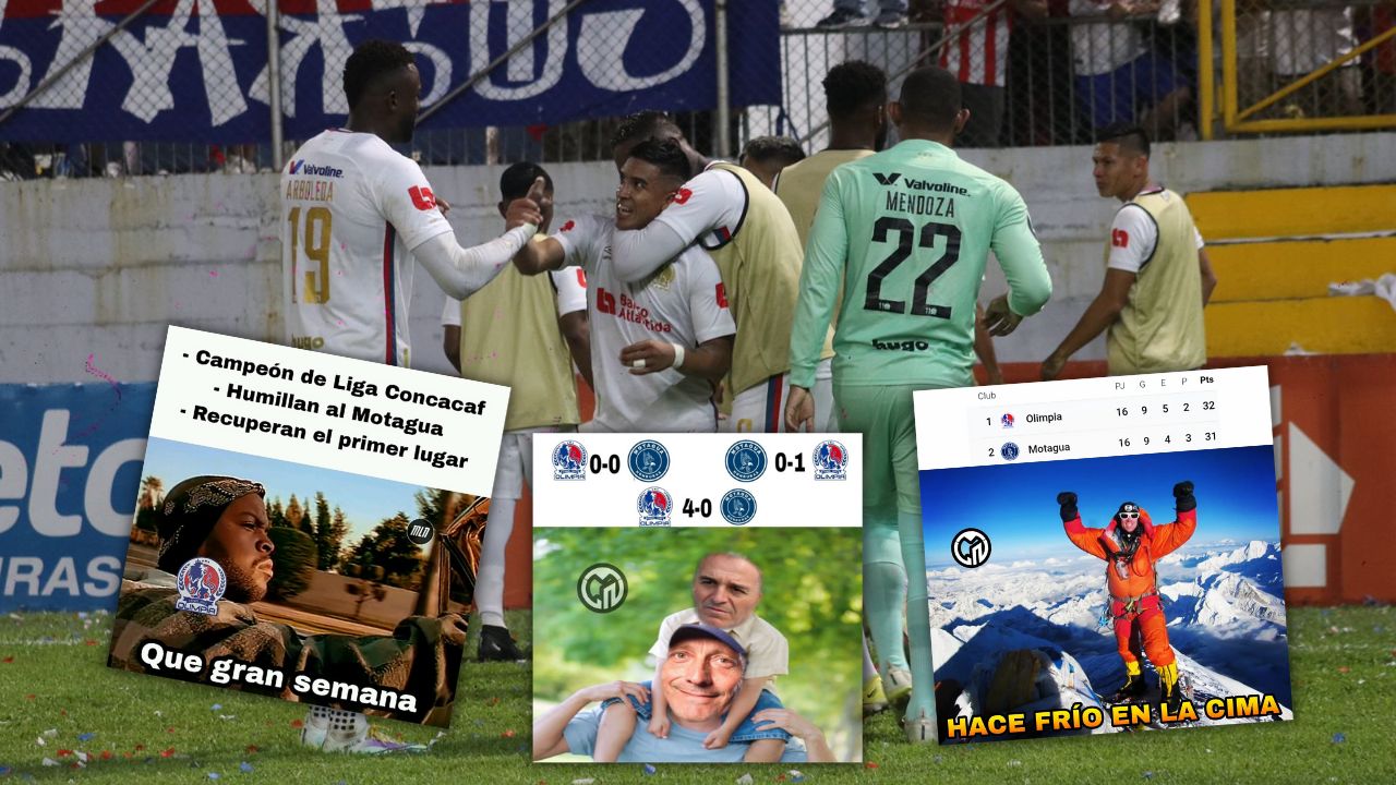 Los imperdibles Memes tras la goleada de Olimpia al Motagua