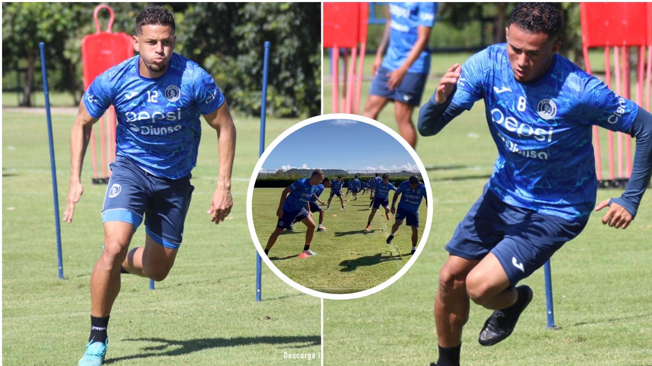 Motagua se prepara con curioso entrenamiento previo al clásico ante Olimpia